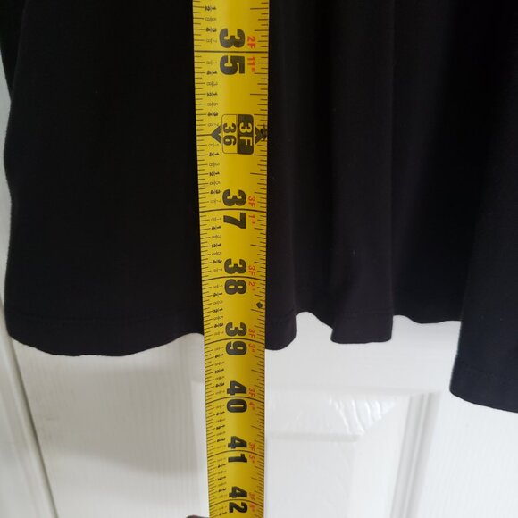 Time and Tru Black Round Neck Sleeveless Stretchy Dress w/ Pockets Size XXL - Picture 2 of 10